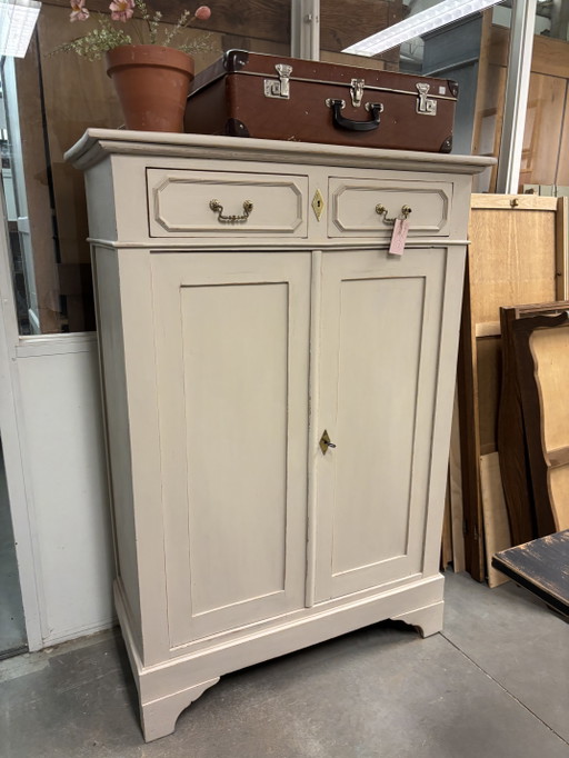 Vintage Brocante meidenkast / buffetkast 