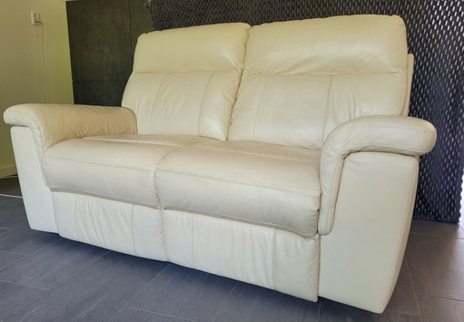 2x Chateau d'Ax Gallarate 2-Sitzer Sofa mit Liegefunktion