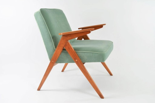 Konijnenfauteuil, mintgroen