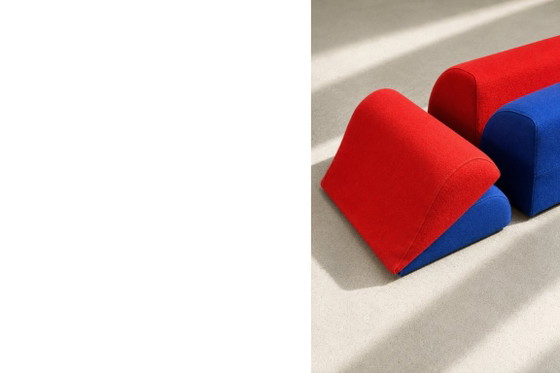 Vintage Mid-Century Danish Modern Memphis Design Sofa Diva Daybed by Gubi Olsen for GUBI, 1984 – Textile (photo 29 of 37)