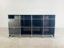 Original USM Haller Sideboard 4x4 Kommode Design Regal schwarz