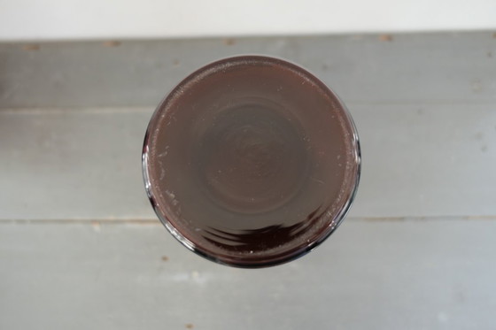 Image 1 of Art Deco Verreries Doyen lila Glasvase