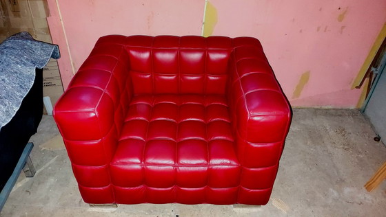 Image 1 of Eyecatcher fauteuil en hocker van G.O.D.