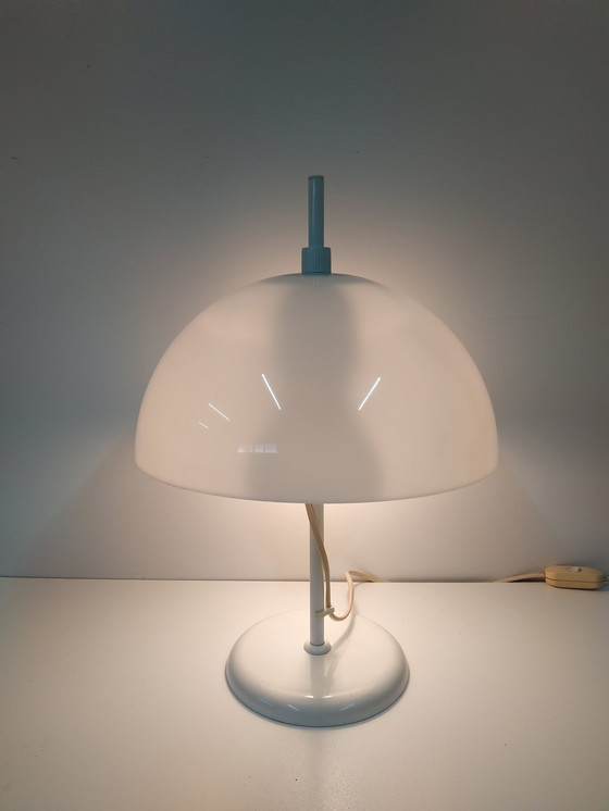 Image 1 of Vintage jaren 70 mushroom tafellamp (2 spots)