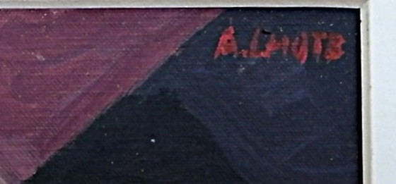 Image 1 of ANDRÉ LHOTE " Nude " olieverf op karton 24 x 30 cm