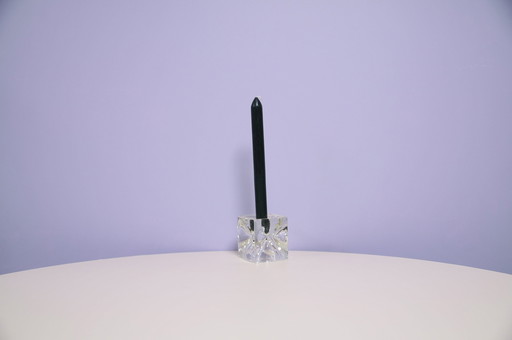 Ice Cube Candlestick Sklo Union By Rudolf Jurnikl