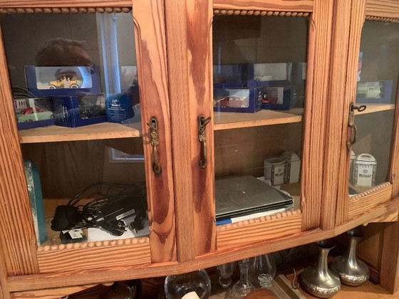 Image 1 of Credenza alta della fine del XIX secolo