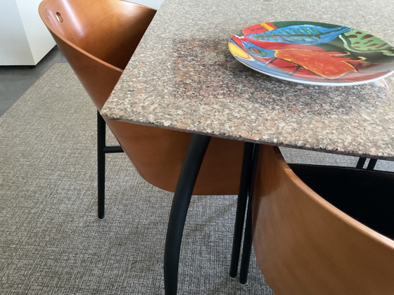 Image 1 of Coin repas design (table Bree’s New World avec 6 chaises Driade Aleph)