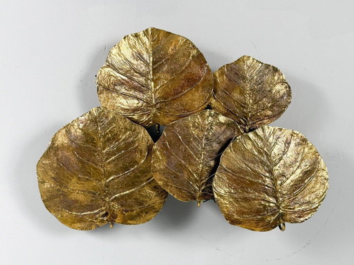 Applique murale sculpturale de Chrystine Charles, « Guadeloupe », France, années 1970, signée, pièce rare