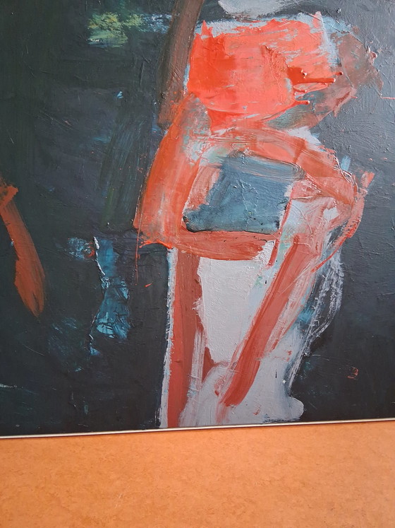 Image 1 of Olieverf schilderij  van Funs Erens