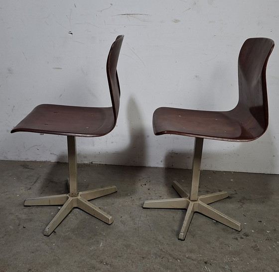 Image 1 of Set di 2 sedie vintage per bambini Galvanitas degli anni '60