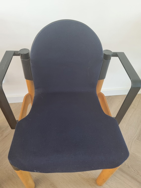 Image 1 of 2 vintage Thonet Flex design Gerd Lange chairs from the 70s/80s