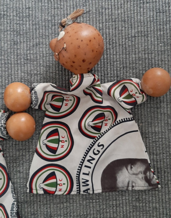 Image 1 of Marionette a mano Ghana con zucche