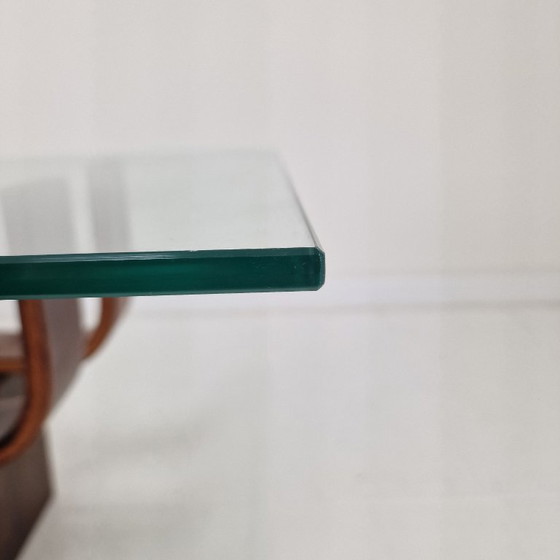 Image 1 of Elegant Mid-Century Teak Coffee Table by James Brown for T.H. Brown 1970's