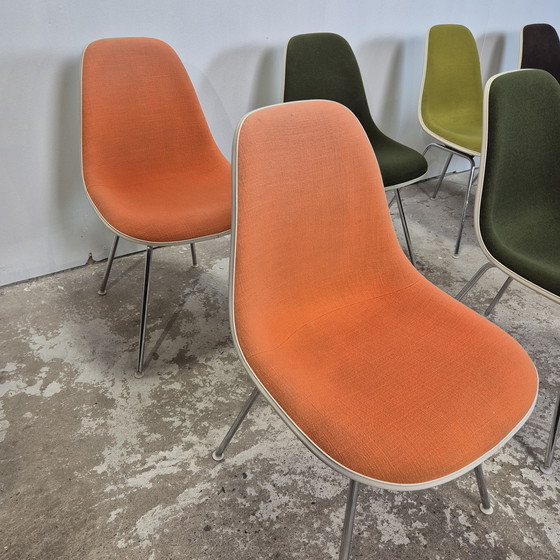 Image 1 of Eames Herman Miller, sedie in fibra di vetro Vitra DSX, vintage