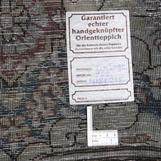 Image 1 of Persian carpet Vintage carpet 418x218