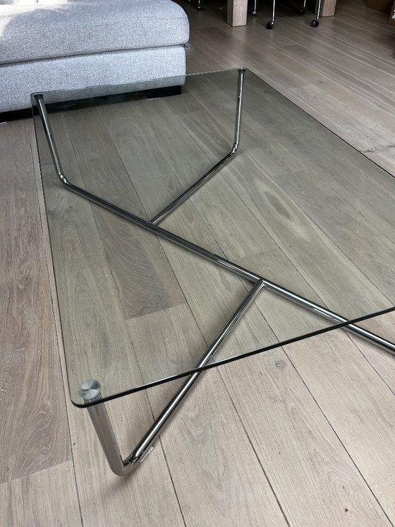 Image 1 of Mesa de centro de cristal Gispen