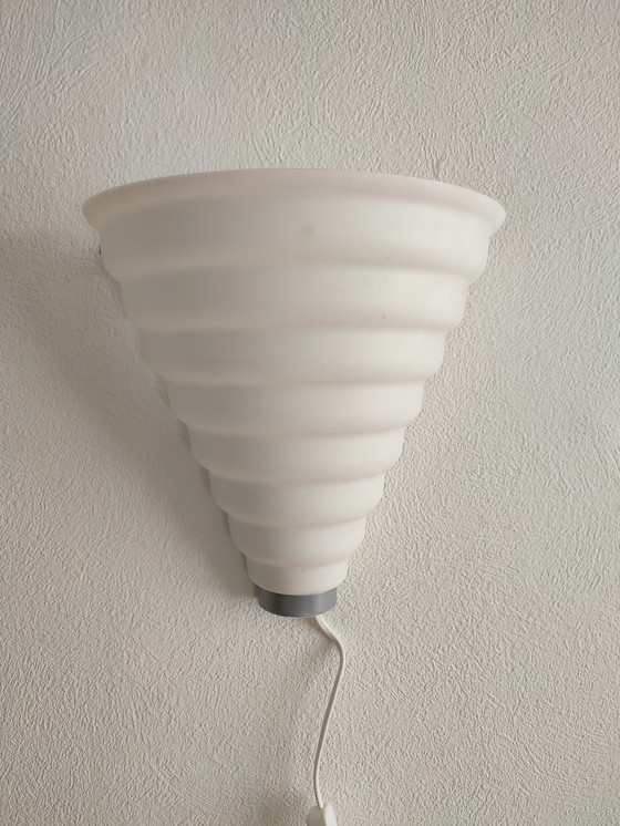 Image 1 of Vintage Ikea Wandlamp 2 x Wit '90 V 9601 Bernt Boysen 