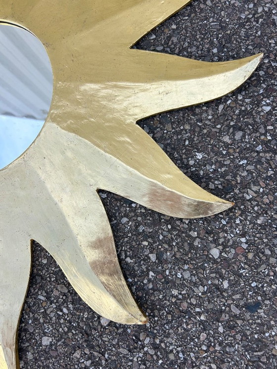 Grote spiegel met zonnestralenmotief, 80 cm – Paper (photo 4 of 12)