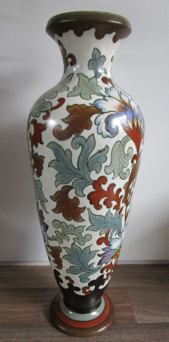 Image 1 of Beautiful Gouda vase 65cm.