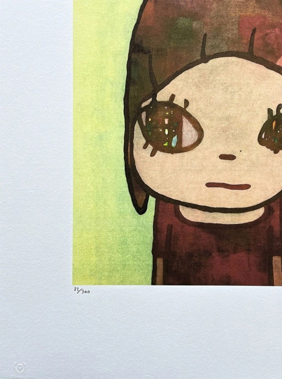Image 1 of D'après Nara Yoshitomo, Portrait d'une jeune fille, années 1990, lithographie en édition limitée