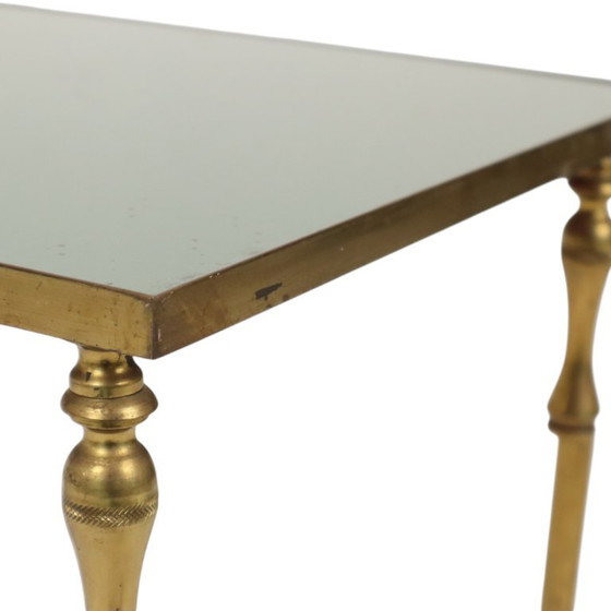 Brass Side Table Plant Table Maison Jansen France (photo 12 of 20)
