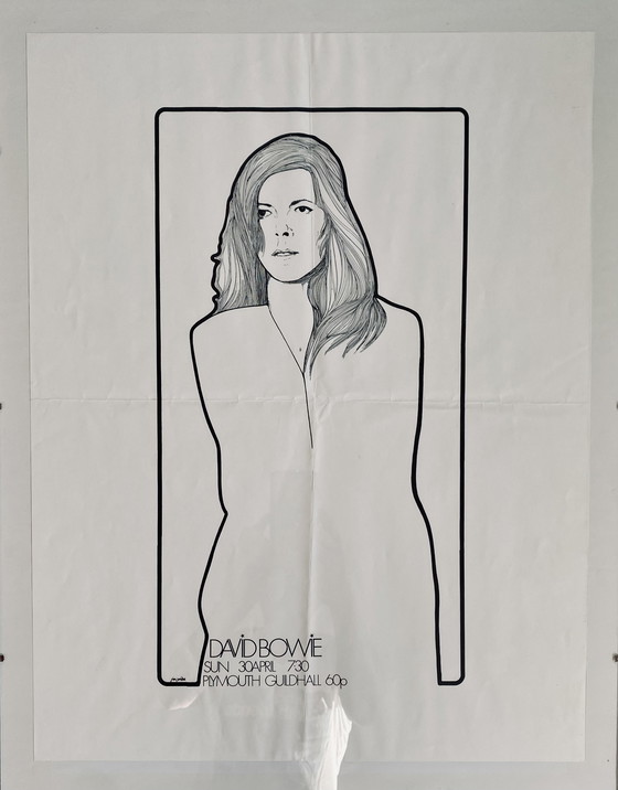 Image 1 of Póster original de David Bowie 1972