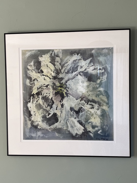 2x Pinturas de Elly Mes – Pinturas y dibujos, Glass, Paper (photo 2 of 5)