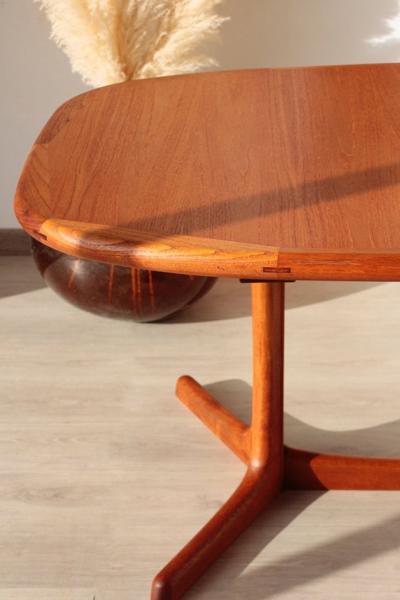 Image 1 of Vintage Dyrlund Teak Dining Table – The Excellence of Danish Design
