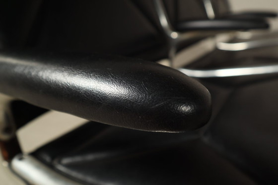 Banco Tandem Sling de Charles y Ray Eames, 1962 – Herman Miller, Sofás de 3 plazas, Skai, Vintage (photo 11 of 15)