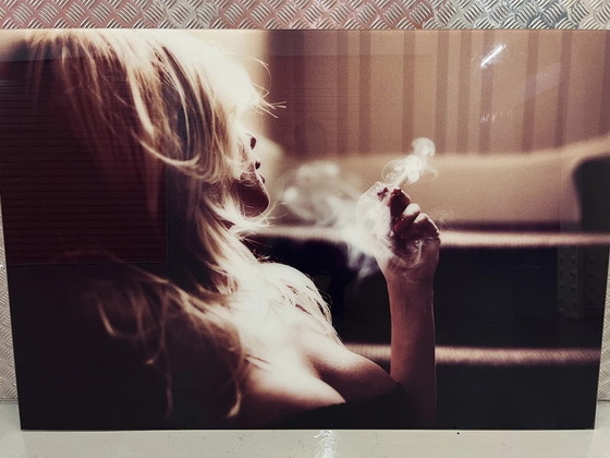 Image 1 of Beautiful photographic print Smoking Blonde (limited edition Ben Moore))