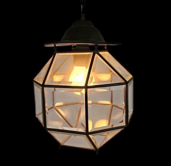 Image 1 of Lámpara de linterna de la Escuela de Ámsterdam, ca. 1910-1920