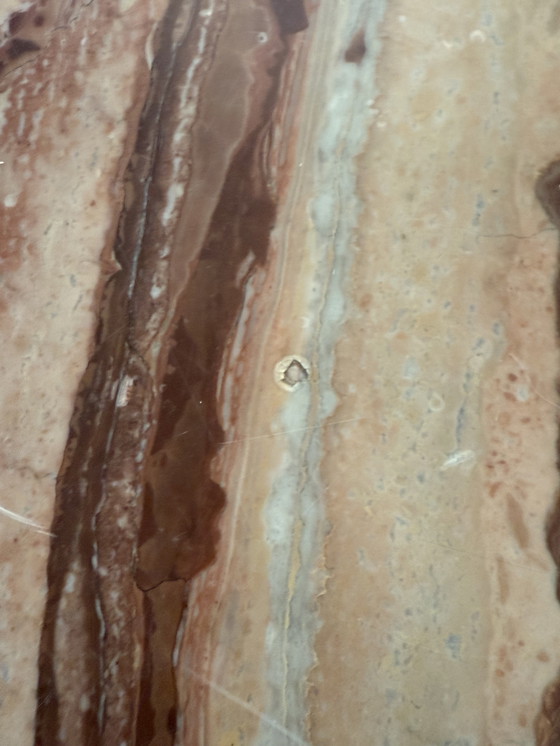 Image 1 of Table basse vintage en marbre, Italie 1970