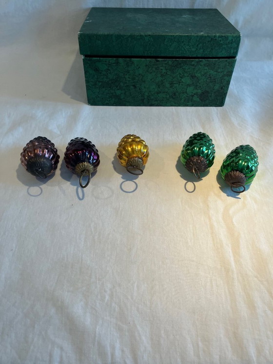 Vintage Christmas Ornaments – Decoration, Glass, Metal (photo 5 of 12)