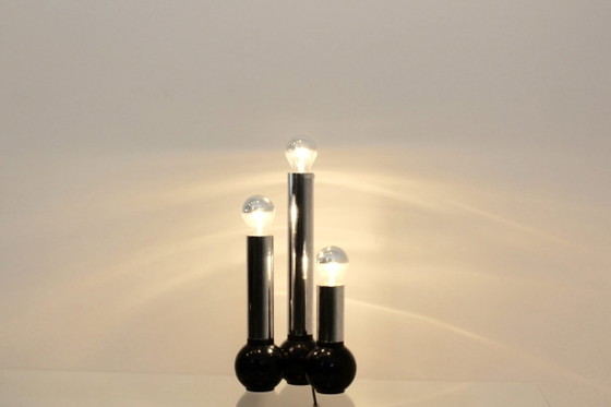 Targetti Sankey Tischlampe, Tischlampen, Kunststoff, Chrom (Foto 8 von 8)