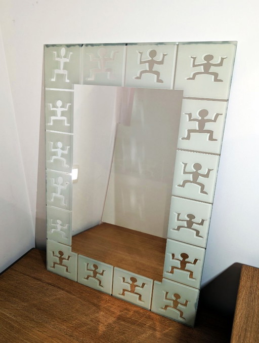 Keith Haring Style Mirror