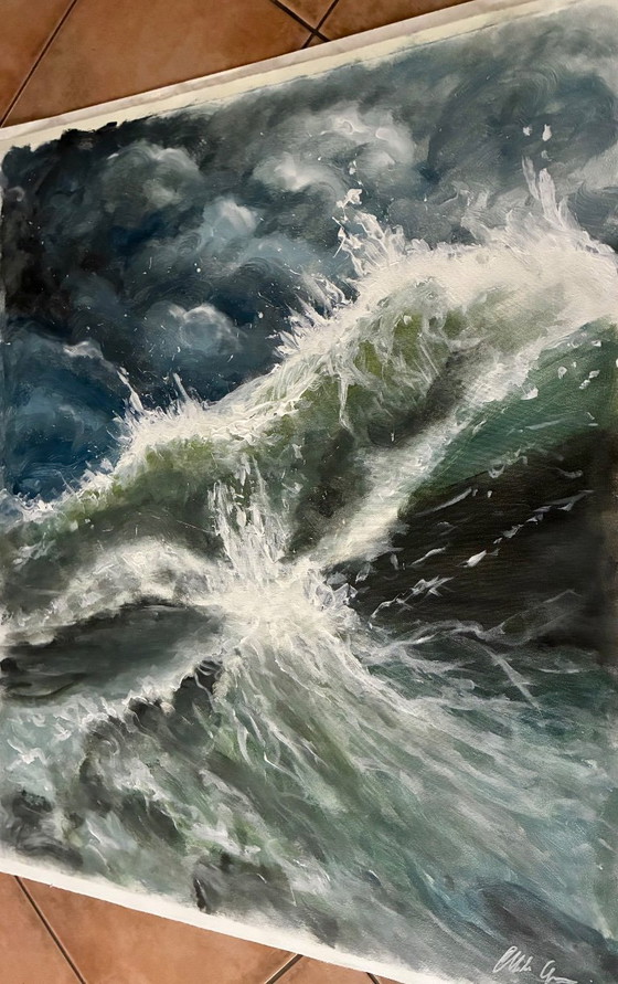 Image 1 of Walter Geraci - Stormy Sea