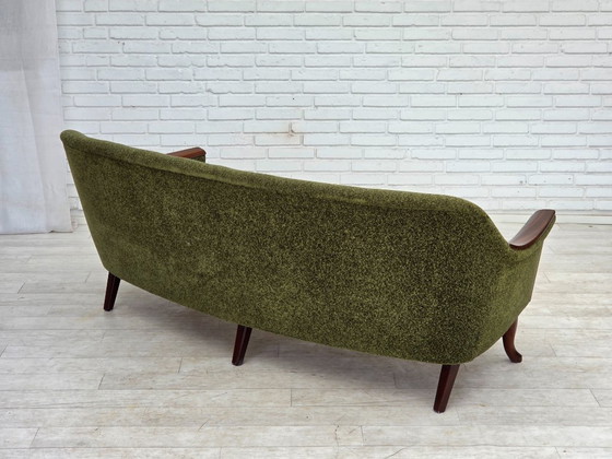 Image 1 of Divano vintage norvegese a 3 posti, anni '70, in legno di teak.