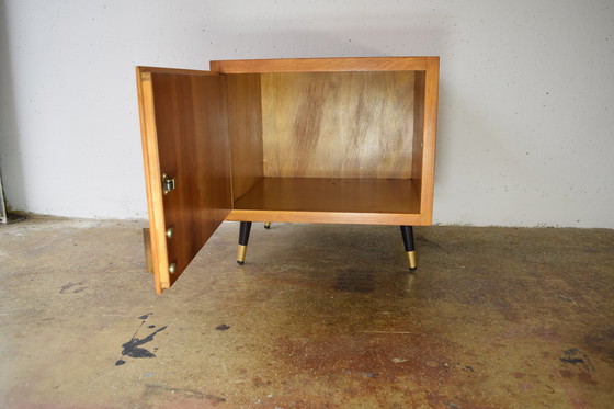 Image 1 of Mid Century Nachtkastje Vintage Commode Kabinet
