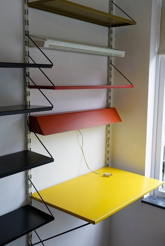 Image 1 of Pilastro wandkast compleet - Tjerk Reijenga (Jaren 50/ 60