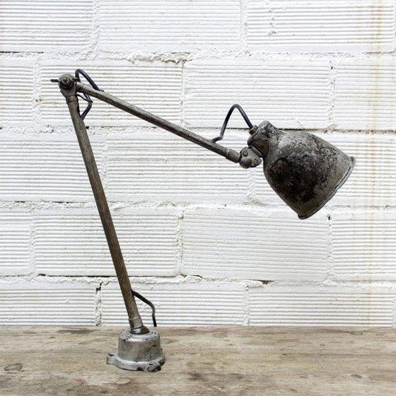 Image 1 of Industrial Table Lamp, 1940s