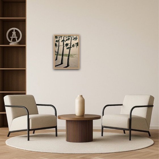 Image 1 of Inchiostro su carta naturale. Formato 40x30cm.