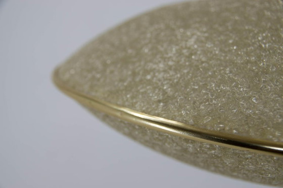 Image 1 of Suspension OVNI de style allemand des années 1970 en résine texturée