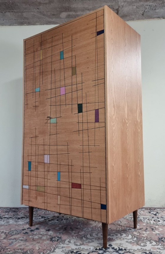 Image 1 of Vintage Wardrobe in Ash by Tatra Nabytok, 1960s