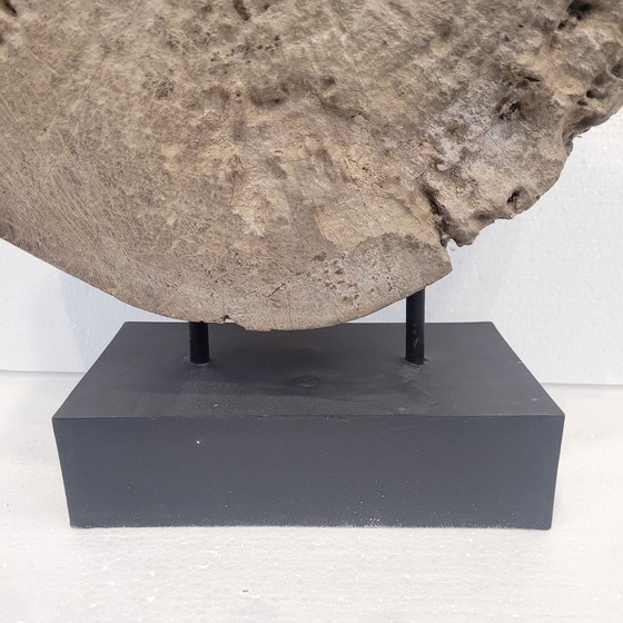 Image 1 of Beeldhouwwerk / Houtsnijwerk "Boeddha", 20e eeuw - Azië