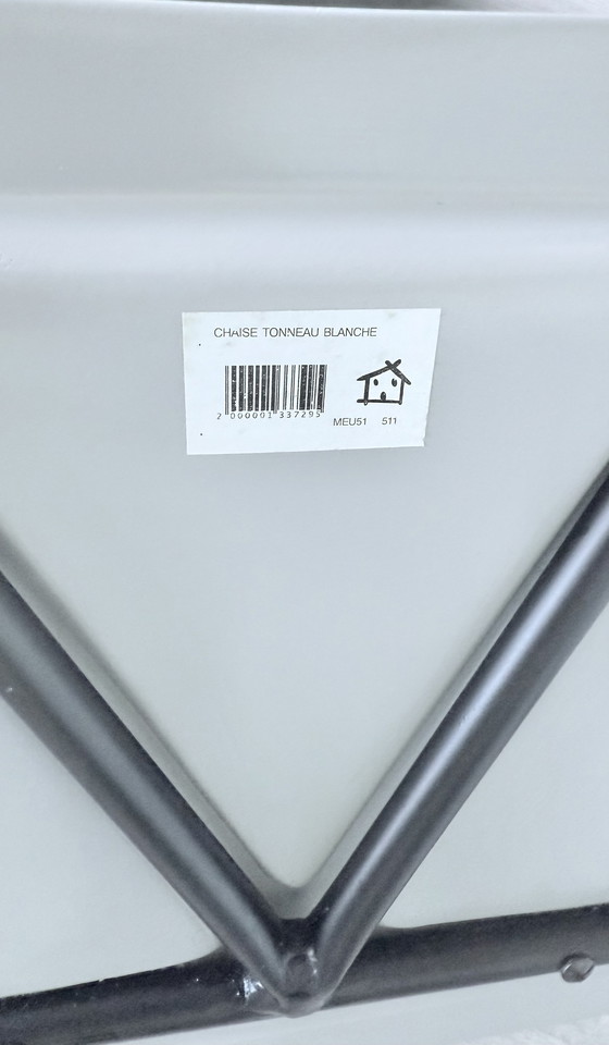 Image 1 of 4x chaises Tonneau vintage design by Pierre Guariche