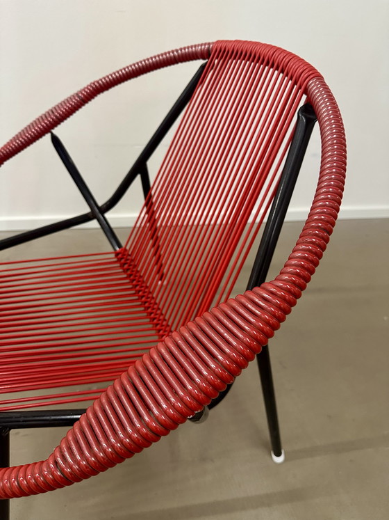 Image 1 of Spimeta Spaghetti Lounge Stoel Jaren ‘60