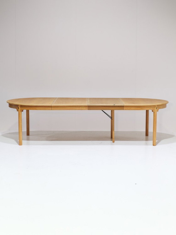 XL Oval Dining Table Øresund Børge Mogensen Extendable Oak – Karl Andersson & Söner, Wood, Vintage (photo 14 of 21)