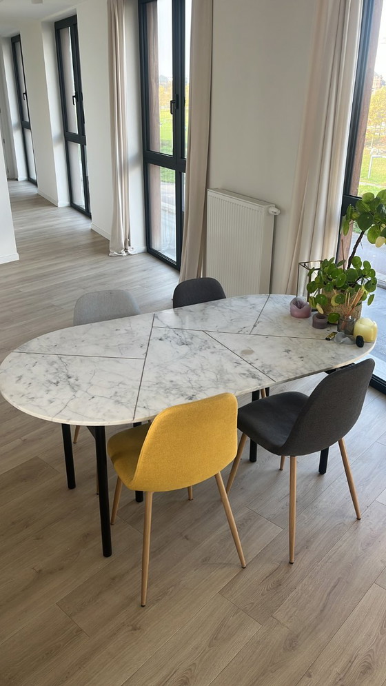Marble Dining Table (photo 5 of 5)