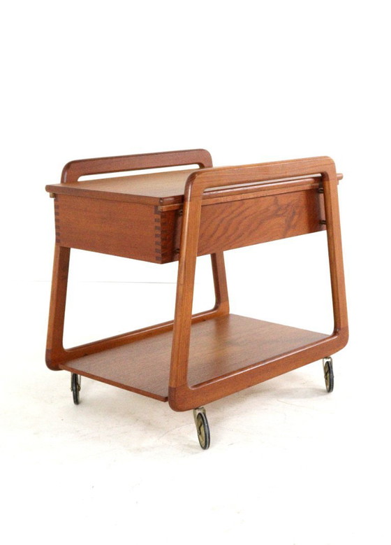 Image 1 of Henning Wind-Hansen voor Sika mobler trolley vintage Deens